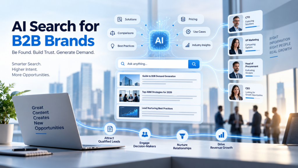 AI Search for B2B Brands in 2026: 7 Strategies to Get Found